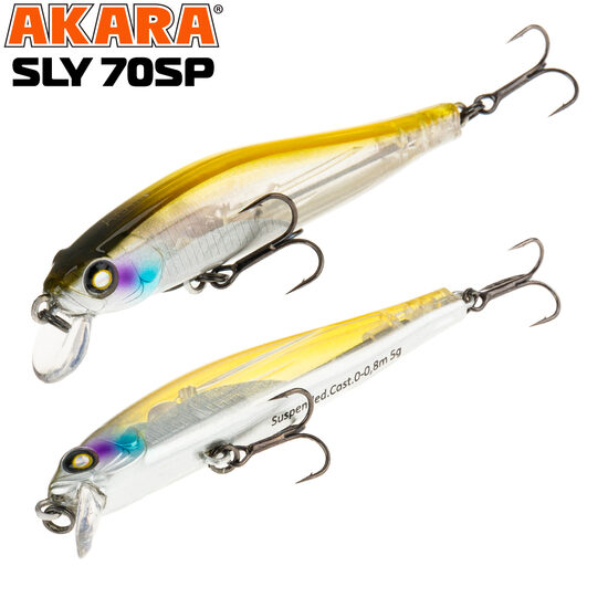 Akara Sly 70SP #A235 (70mm, 5g, 0-0.8m, Suspending) 