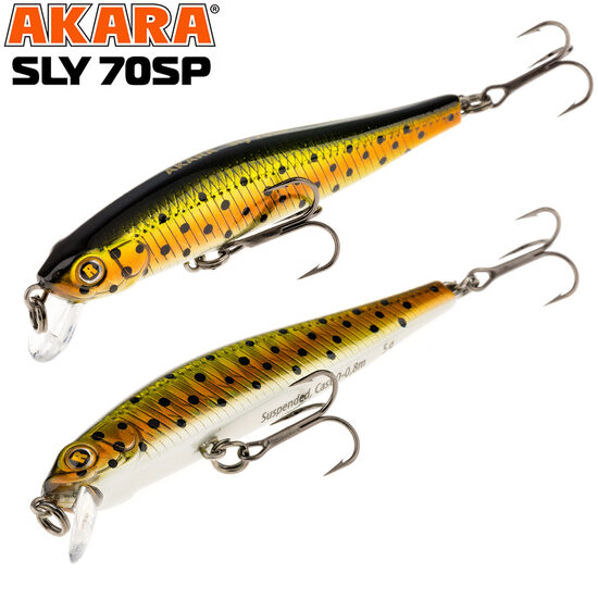 Akara Sly 70SP #A75 (70mm, 5g, 0-0.8m, Suspending) 