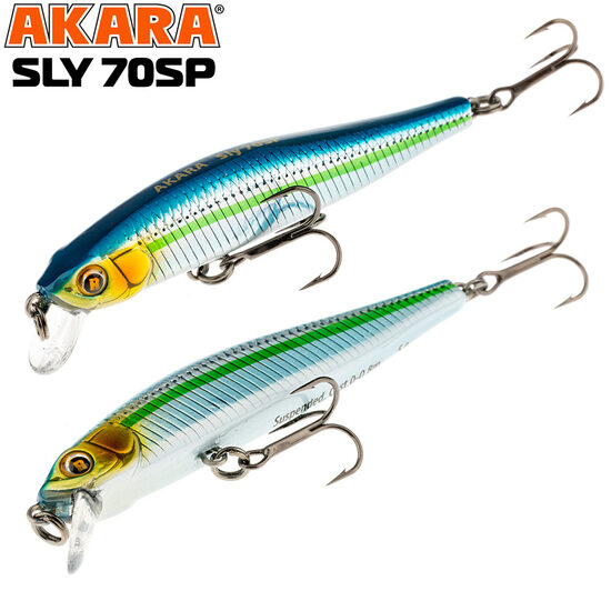 Akara Sly 70SP #A81 (70mm, 5g, 0-0.8m, Suspending) 