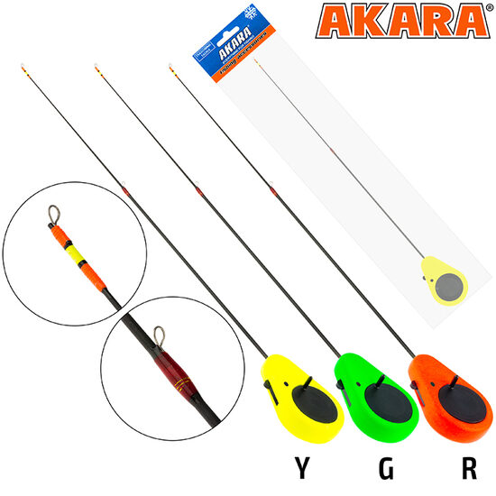 Akara Detent F 355 ziemas makšķere 1–8g