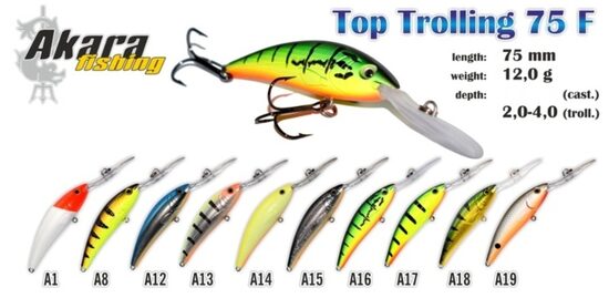 Akara Top Trolling 75F 