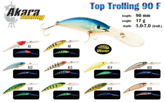 Akara Top Trolling 90F 
