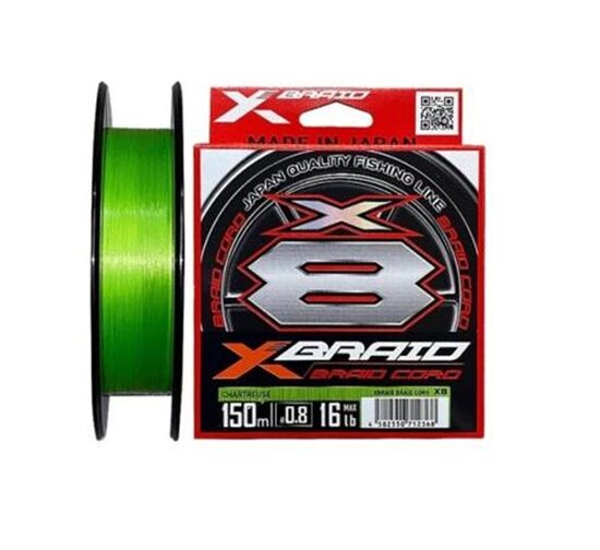 Braided Line YGK X-BRAID Cord X8 150m #1.2 (0.18mm) 