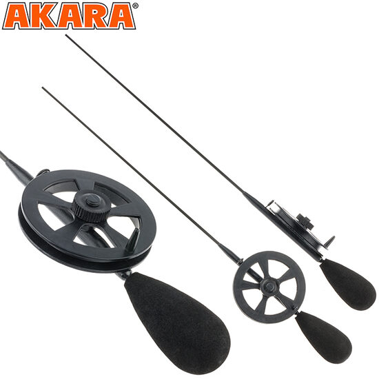 Удочка зимняя Akara Leader N HFT-BLN с катушкой 