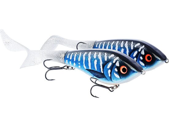 Westin Swim Tail 10cm 34g, Suspending (1 body 2 tails)