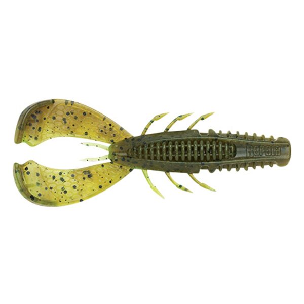 Rapala Cleanup Craw 3.5 Green Pumpkin Chartreuse Pepper (8.8cm, 8g, 2pcs, Sinking) 