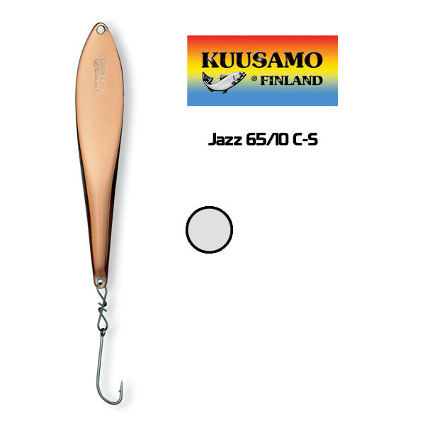 Блесна вертикальная Kuusamo Jazz 65mm 10g #C-S