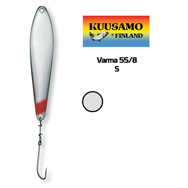 Блесна вертикальная Kuusamo Varma 55mm 8g #S
