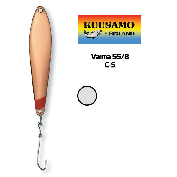 Блесна вертикальная Kuusamo Varma 55mm 8g #C-S