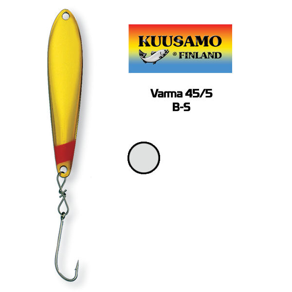 Блесна вертикальная Kuusamo Varma 45mm 5g #B-S