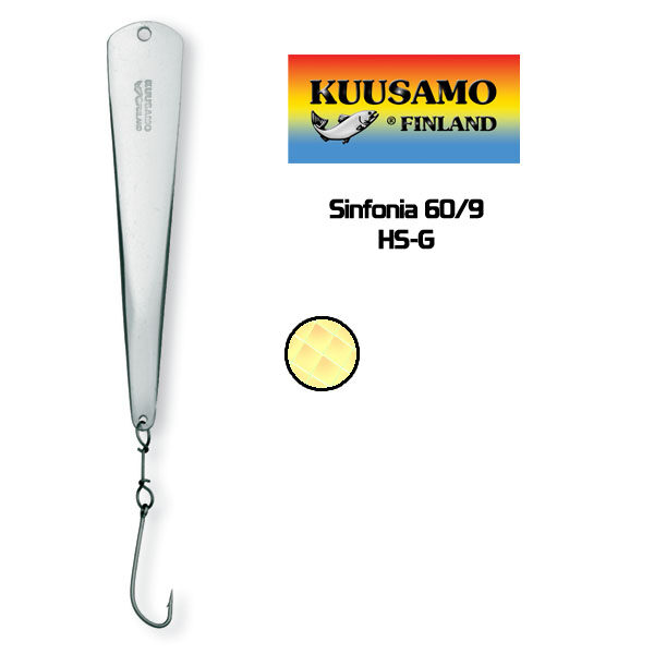 Блесна вертикальная Kuusamo SINFONIA 60mm 9g HS-G 