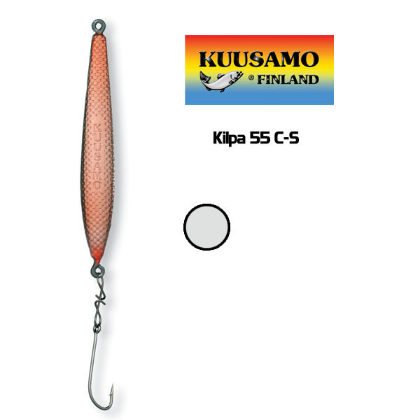 Блесна вертикальная Kuusamo Kilpa 55mm 6g #C-S
