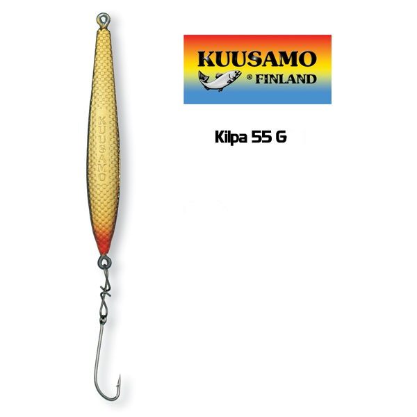 Блесна вертикальная Kuusamo Kilpa 55mm 6g #G