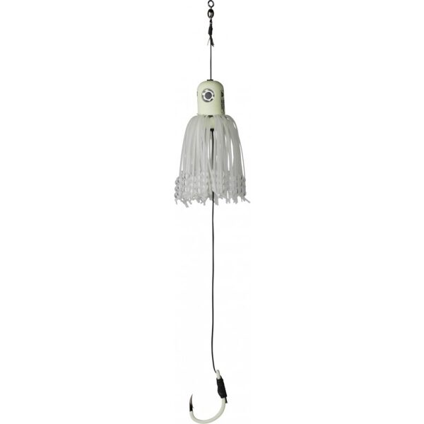 Māneklis  Madcat A-STATIC Adjustable Clonk Teaser Jig Hook Glow 10/0 200g   