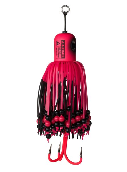 Māneklis  Madcat A-Static Clonk Teaser Treble Hook 3/0 150g FLUO PINK UV 