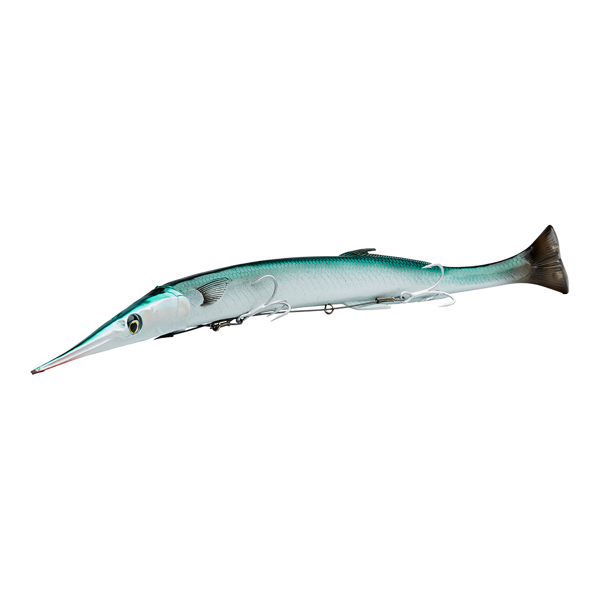 SG 3D LINE THRU NEEDLEFISH PULSETAIL 30CM 66G SINKING BLUE 2+1P 