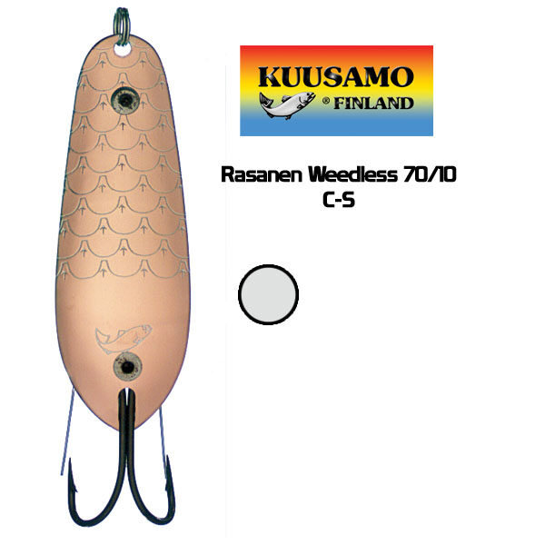 Kuusamo Rasanen Weedless 70/10 C-S (70mm, 10g) 