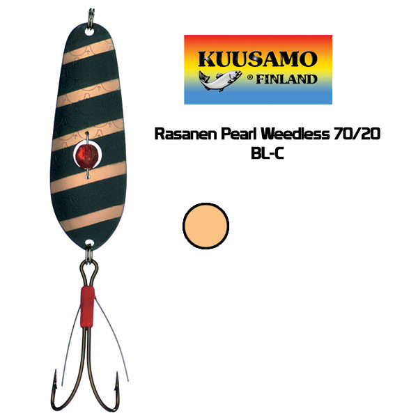 Kuusamo Rasanen Pearl Weedless 70/20 BL-C (70mm, 20g) 