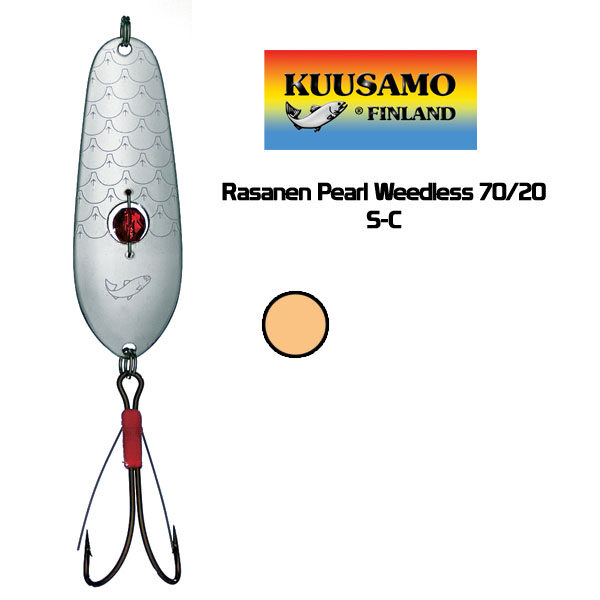 Kuusamo Rasanen Pearl Weedless 70/20 S-C (70mm, 20g) 