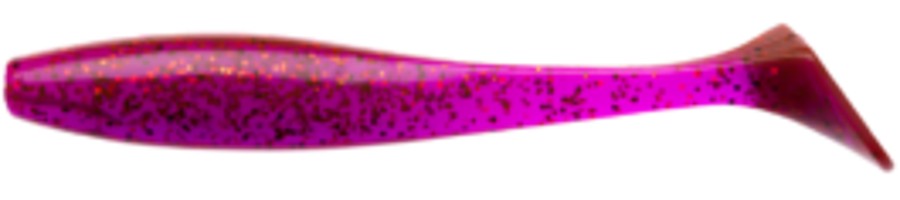 Vibrotails Narval Choppy Tail #003 Grape Violet (12cm, 10g, 4pcs.) 
