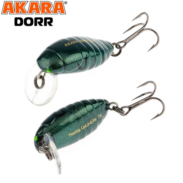 Akara Dorr 30F #A203 (30mm, 2g, 0-0.3m, Floating) 