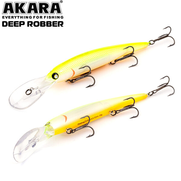 Vobleris Akara Deep Robber 120F #A127 (120mm, 19g, 4.5-7m, Floating)