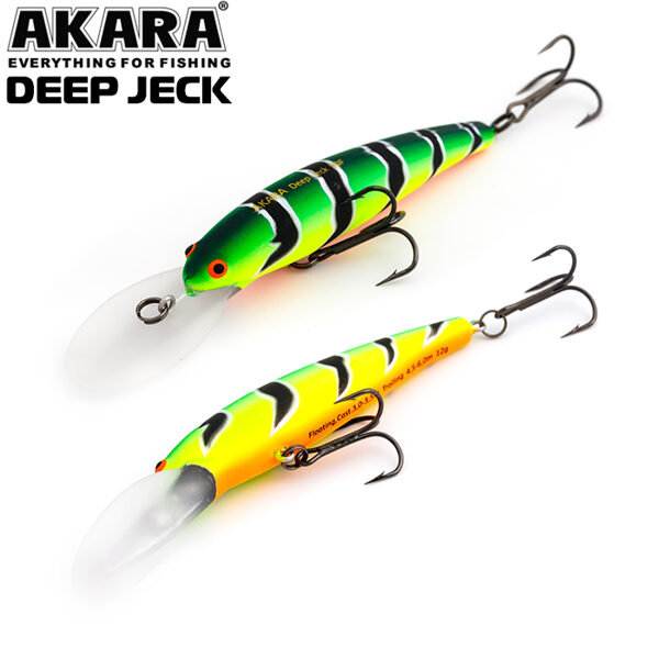 Akara Deep Jeck 90F #A107 (90mm, 12g, 3-6m, Floating) 