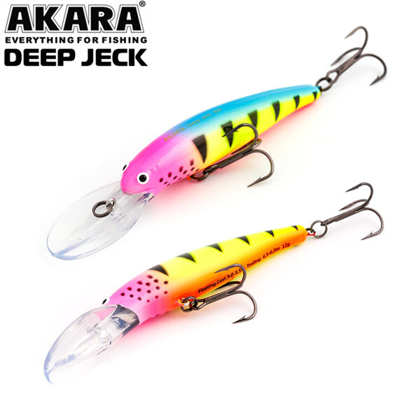 Akara Deep Jeck 90F #A124 (90mm, 12g, 3-6m, Floating) 