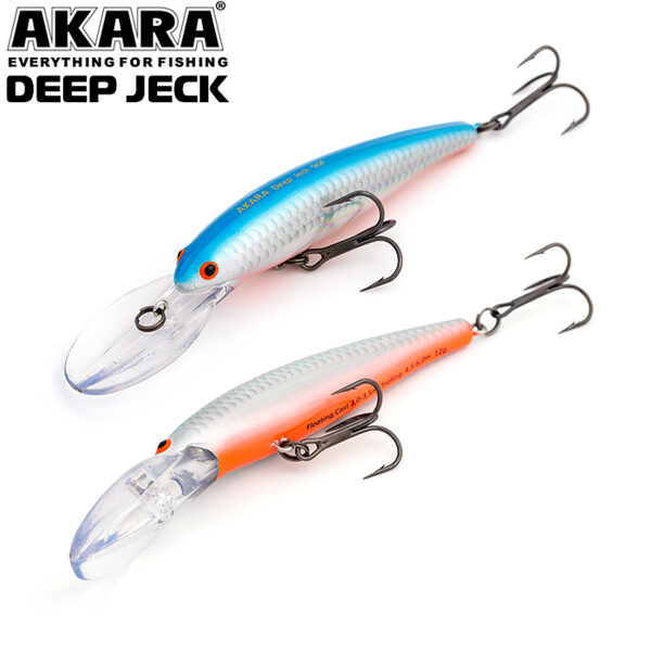 Akara Deep Jeck 90F #A63 (90mm, 12g, 3-6m, Floating) 
