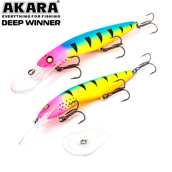 Vobleris Akara Deep Winner 125F #A124 (125mm, 24g, 5-8m, Floating)