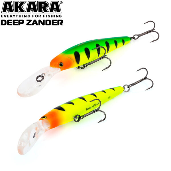 Akara Deep Zander 90 F #A102 (90mm, 12g, 2-3.5m, Floating) 