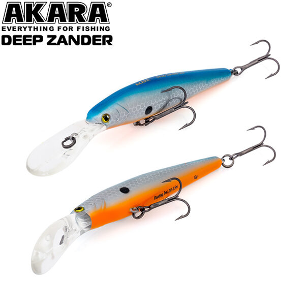 Akara Deep Zander 90 F #A12 (90mm, 12g, 2-3.5m, Floating) 