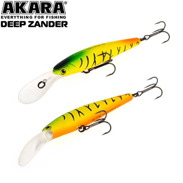 Akara Deep Zander 90 F #A30 (90mm, 12g, 2-3.5m, Floating) 