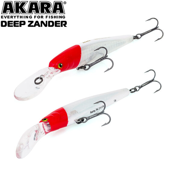 Akara Deep Zander 90 F #A52 (90mm, 12g, 2-3.5m, Floating) 