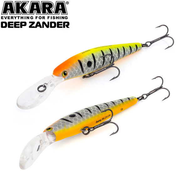 Akara Deep Zander 90 F #A6 (90mm, 12g, 2-3.5m, Floating) 