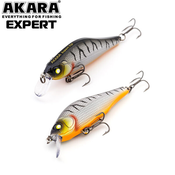 Vobleris Akara Expert 70F #A111 (70mm, 9g, 0-1.5m, Floating)