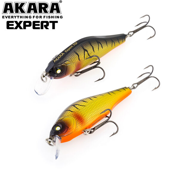 Vobleris Akara Expert 70F #A112 (70mm, 9g, 0-1.5m, Floating)