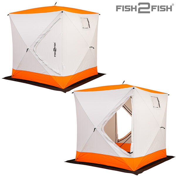 Утепленные палатки для рыбалки: двухслойные, трехслойные