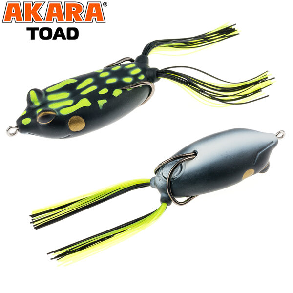 Pretzāļu maneklis Akara Toad 60F #16 (60mm, 13g, Floating)