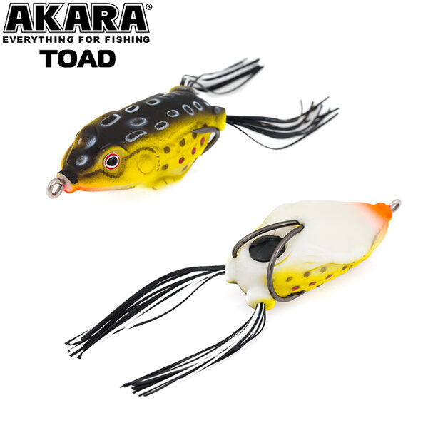 Pretzāļu maneklis Akara Toad 60F #9 (60mm, 13g, Floating)