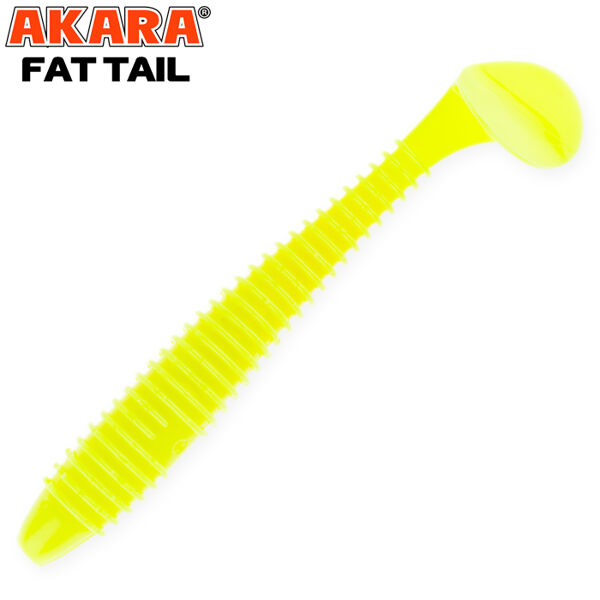 Vibroastes Akara Fat Tail 3.8 #04Y (96mm, 8g, 4pcs)