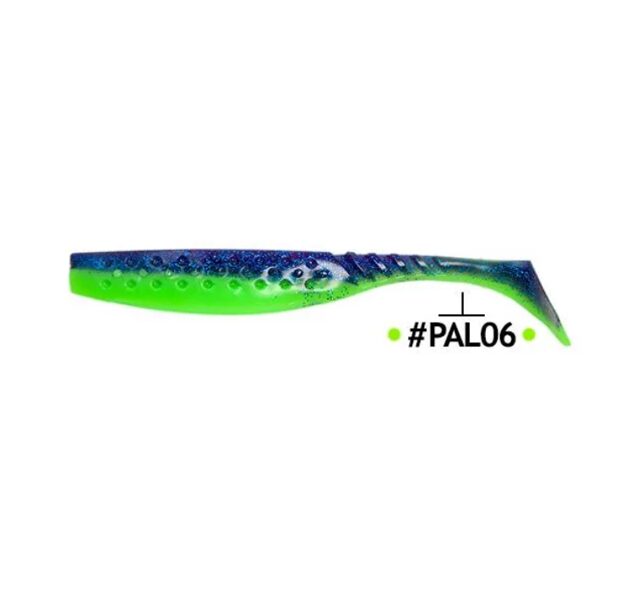 Gumijas zivtiņas FRAPP Funky Shad 4 #PAL06 (10cm, 5.8g, 6pcs)