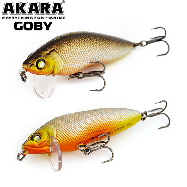 Akara Goby 65F #A76 (65mm, 8g, 0-0.2m, Floating) 
