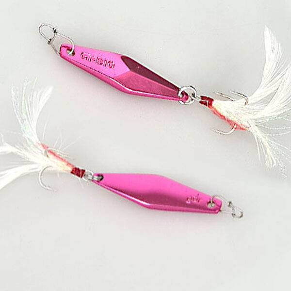 Ice fishing lure GT-BIO Blade 3,9cm 5g ,Pink