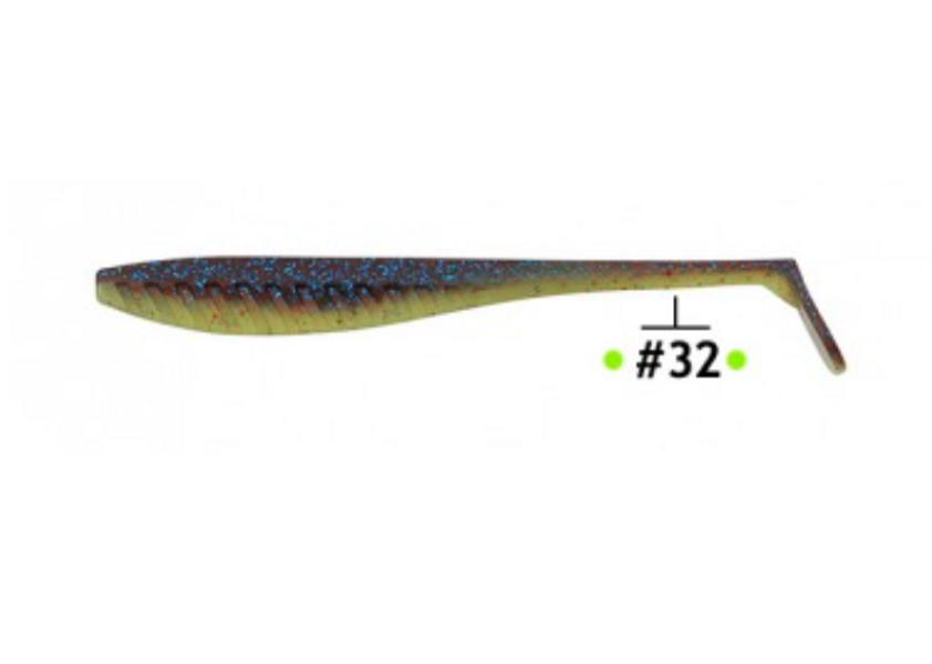 Gumijas zivtiņas FRAPP Hustle Minnow 4 #32 (10cm, 4.5g, 6pcs)