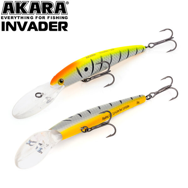 Akara Invader 120F #A6 (120mm, 20g, 3-8m, Floating) 