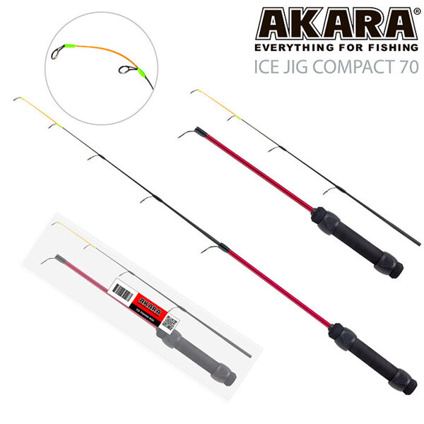 Ziemas makšķere AKARA Ice Jig Compact 15-28g 55cm