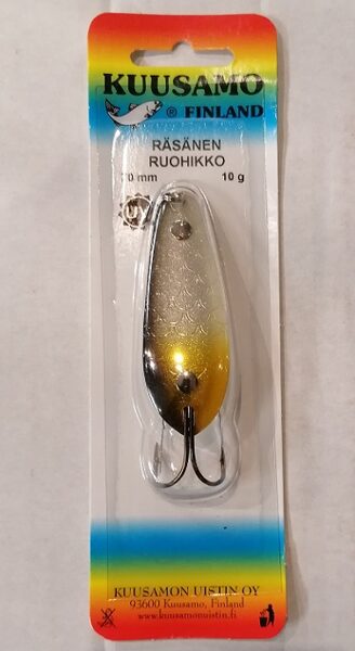 Kuusamo Rasanen Weedless 70/10 BL/S/Ye-S UV (70mm, 10g) 