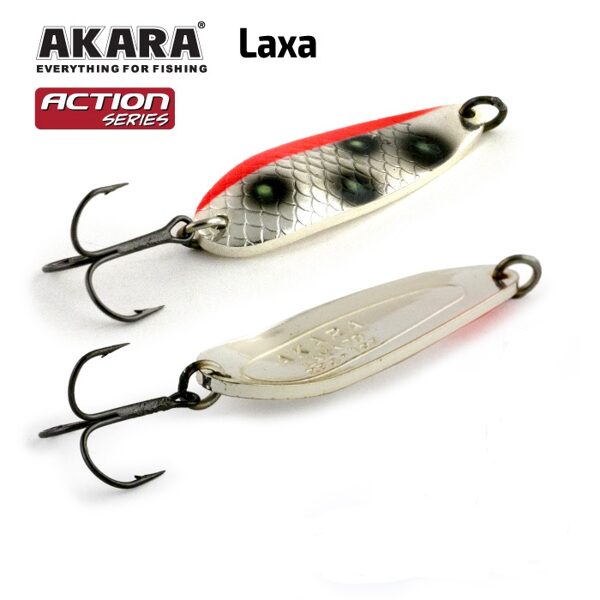 Блесна колеблющаяся Akara Action Series Laxa 60 #AB-52 (60мм /21г)