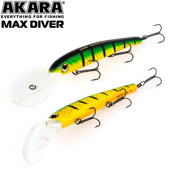 Воблер Akara Max Diver 120F #A11 (120mm, 21g, 4-7m, Floating) 